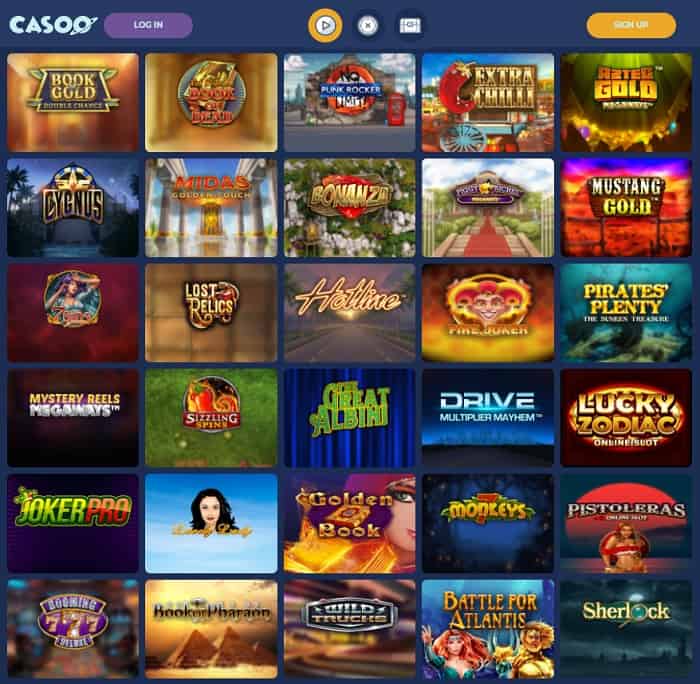 de confiança Casoo Casino bónus vip banner em Portugal