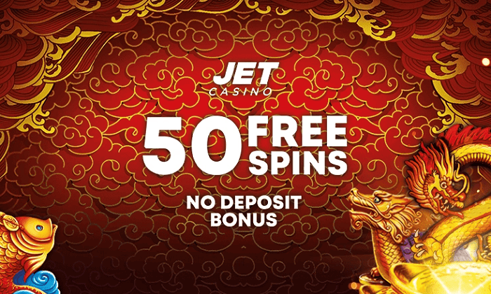 JET Casino 50 free spins no deposit needed 